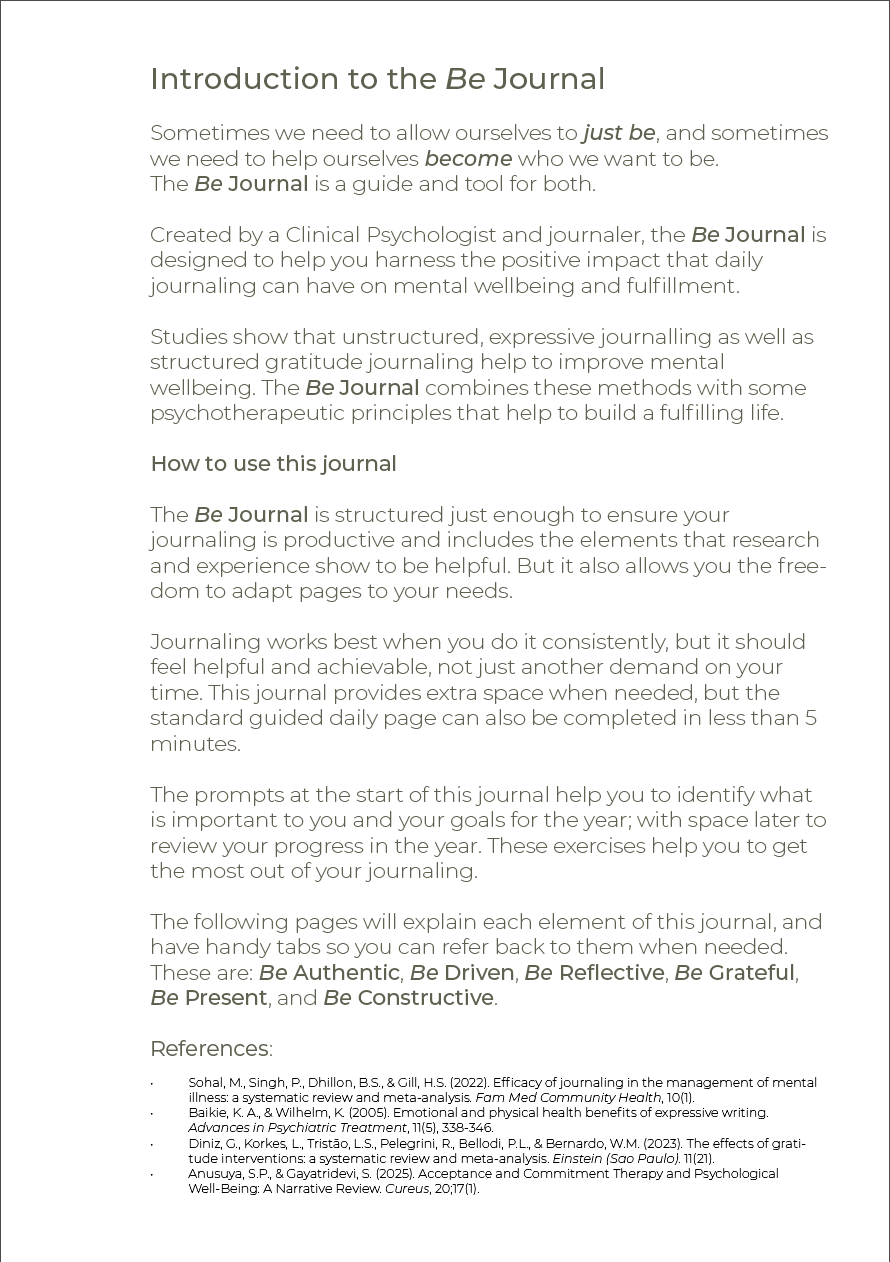 The BE Journal