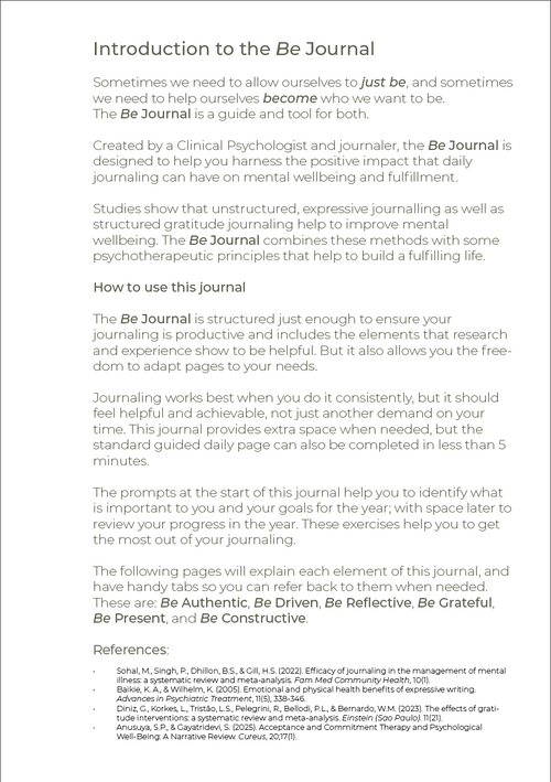 The BE Journal